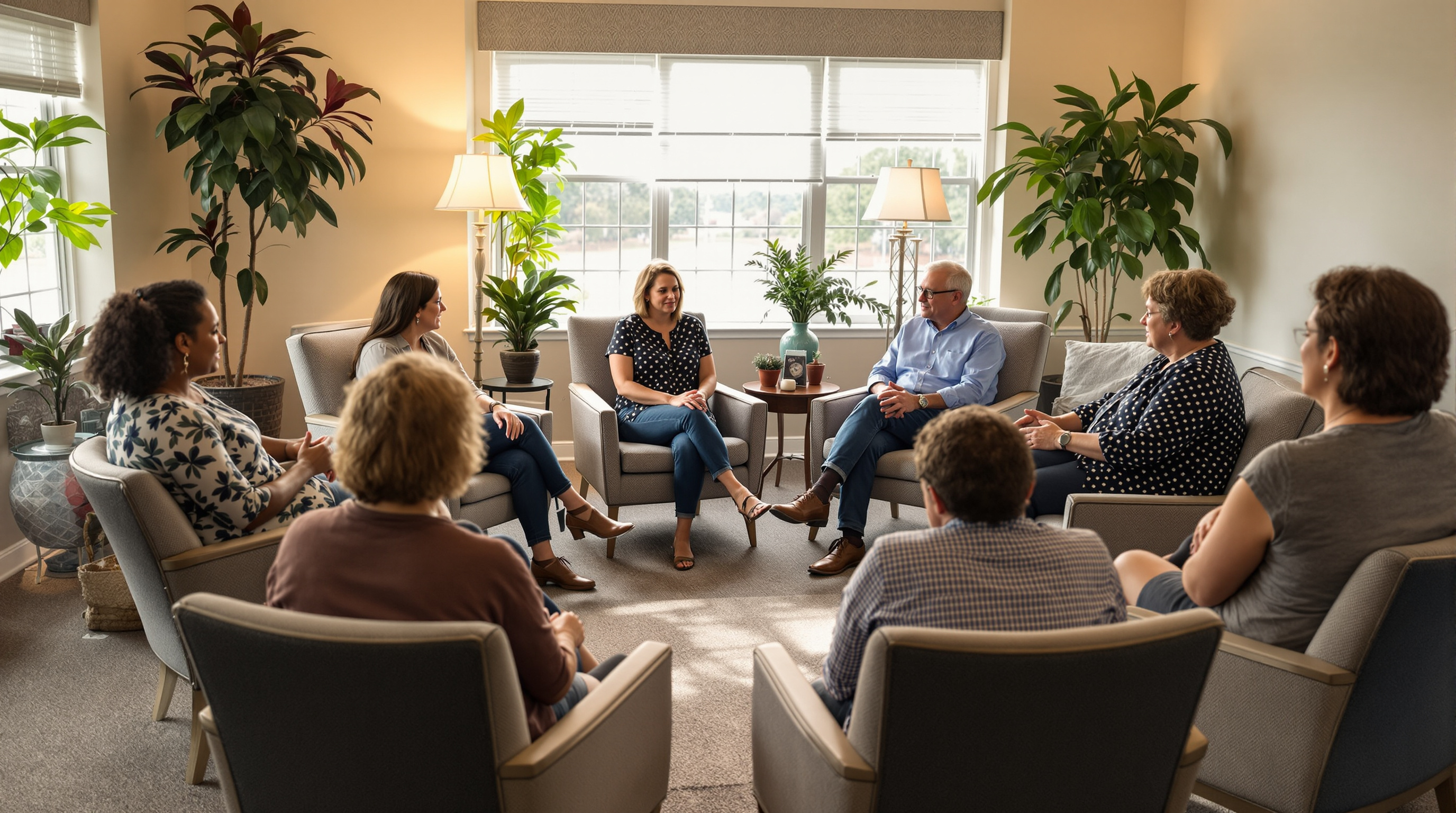 Support group session